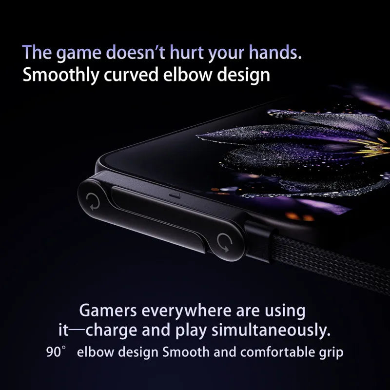Fast Charging Foldable Phone Stand With 360° Rotating Charging Data Cable 2-in-1 For iPhone 7 8 Plus 11 12 13 14 Pro max